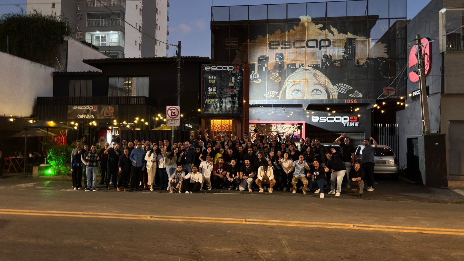 Total Express desafia as salas da Escape Time Brasil e vive uma experiência completa de team building