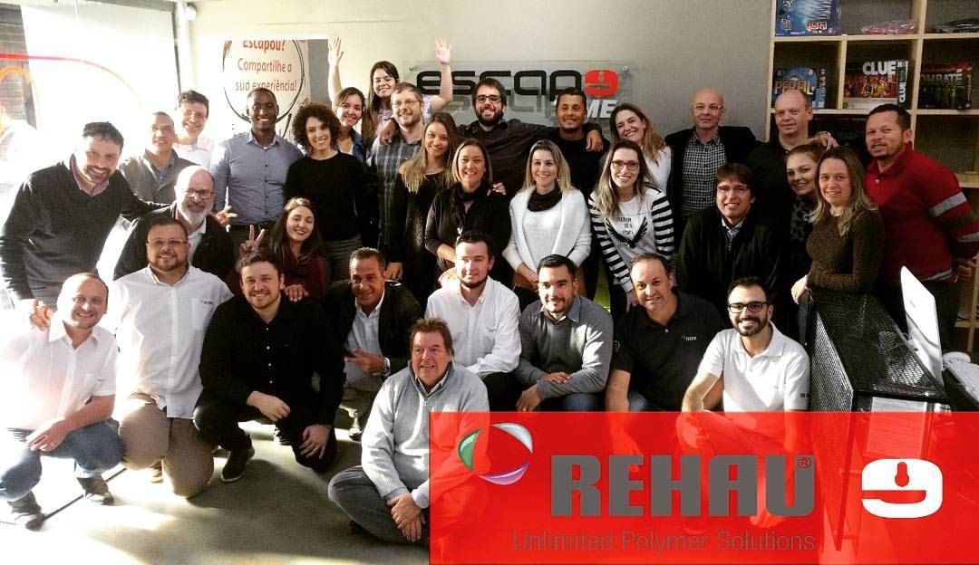 Dinâmicas corporativas aqui na Escape Time