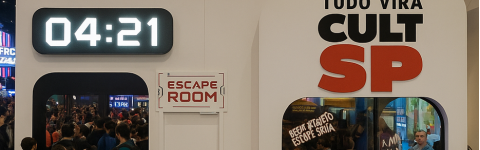 Escape Time Live Marketing na Gamescom: Como experiências imersivas potencializam o engajamento e a criatividade de marcas