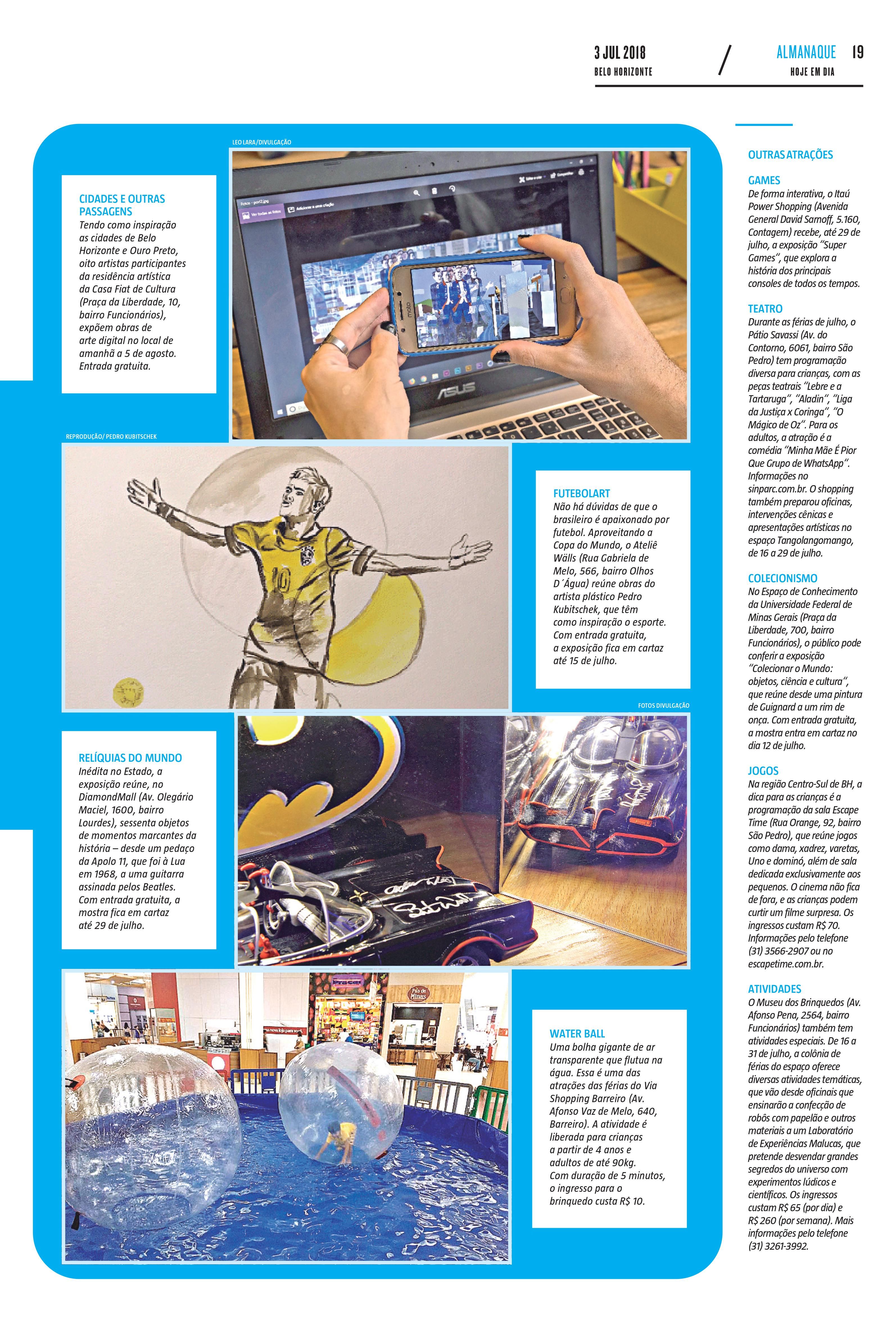 De férias em BH, Escape Time é uma das opções de lazer para toda a família